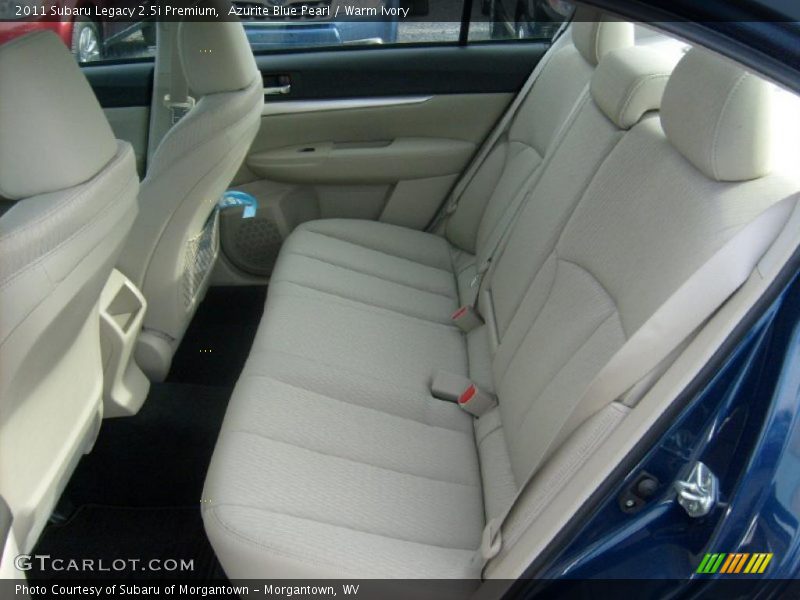 Azurite Blue Pearl / Warm Ivory 2011 Subaru Legacy 2.5i Premium