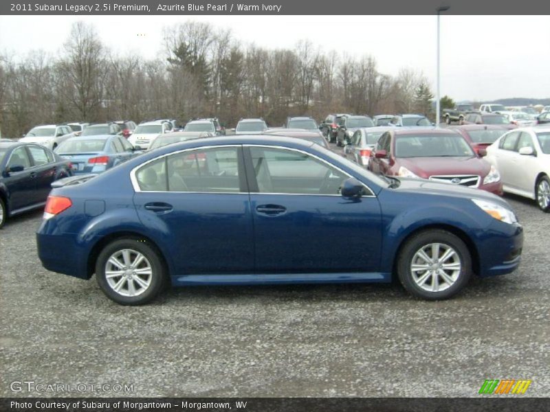 Azurite Blue Pearl / Warm Ivory 2011 Subaru Legacy 2.5i Premium
