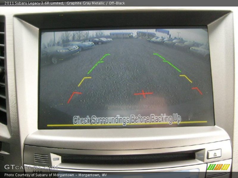 Graphite Gray Metallic / Off-Black 2011 Subaru Legacy 3.6R Limited