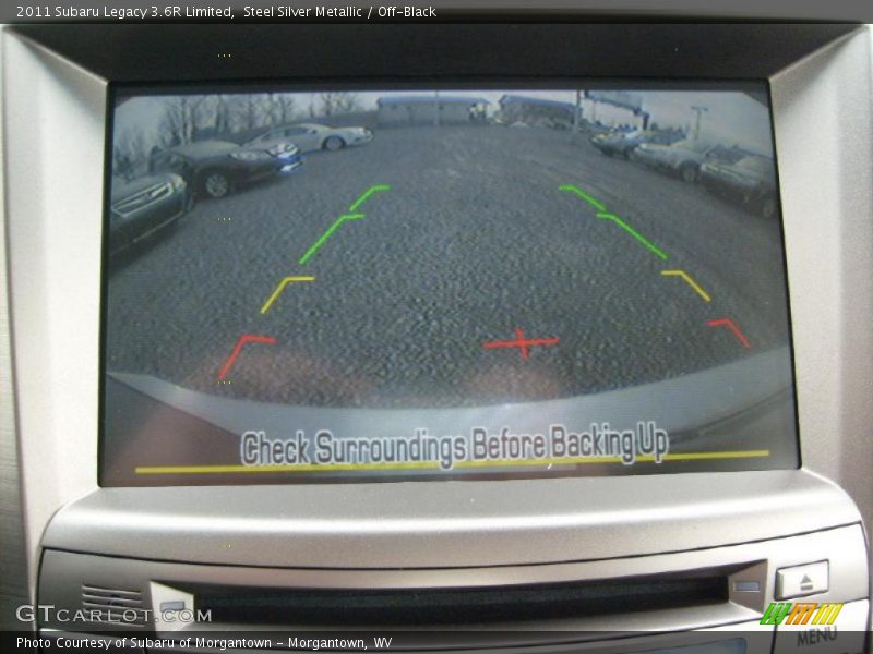 Steel Silver Metallic / Off-Black 2011 Subaru Legacy 3.6R Limited