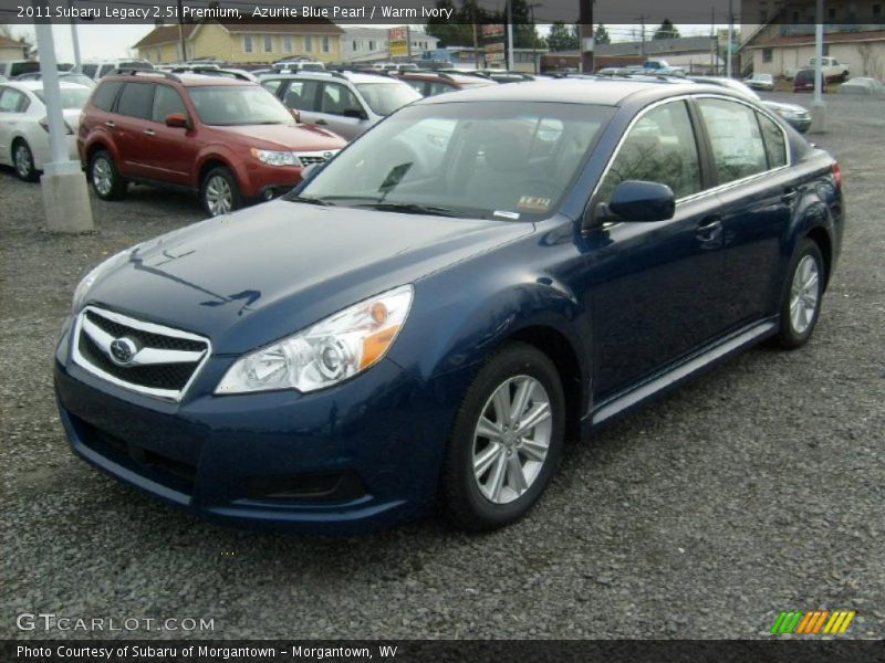 Front 3/4 View of 2011 Legacy 2.5i Premium