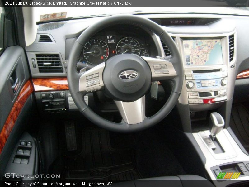 Dashboard of 2011 Legacy 3.6R Limited