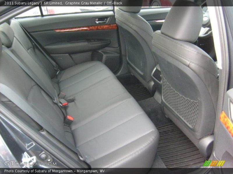 Graphite Gray Metallic / Off-Black 2011 Subaru Legacy 3.6R Limited