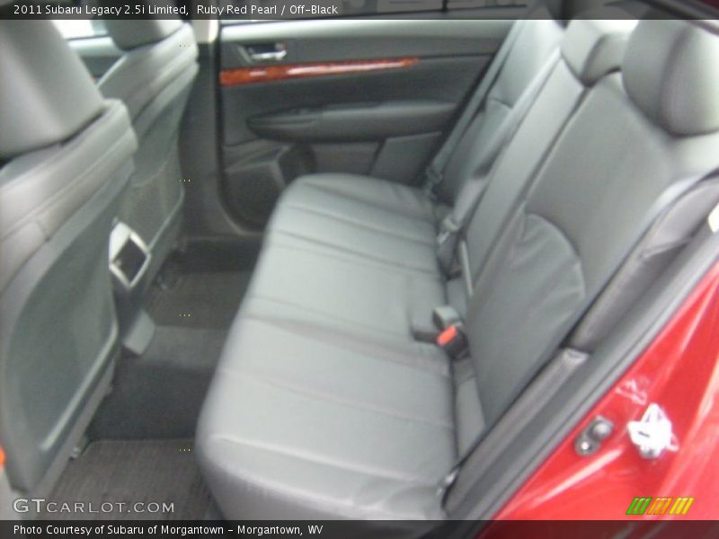 Ruby Red Pearl / Off-Black 2011 Subaru Legacy 2.5i Limited
