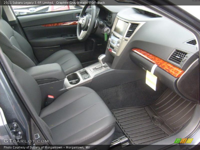  2011 Legacy 3.6R Limited Off-Black Interior