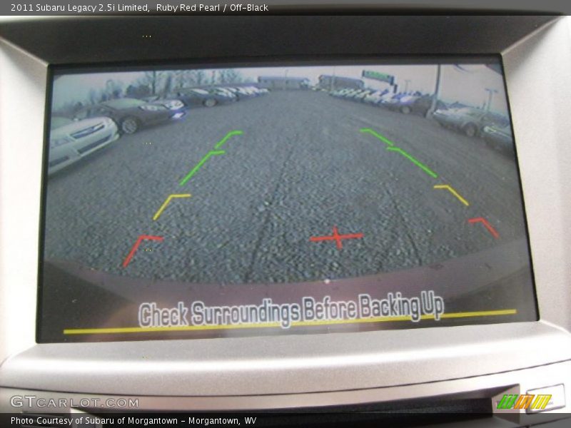 Ruby Red Pearl / Off-Black 2011 Subaru Legacy 2.5i Limited