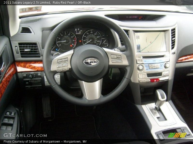 Dashboard of 2011 Legacy 2.5i Limited