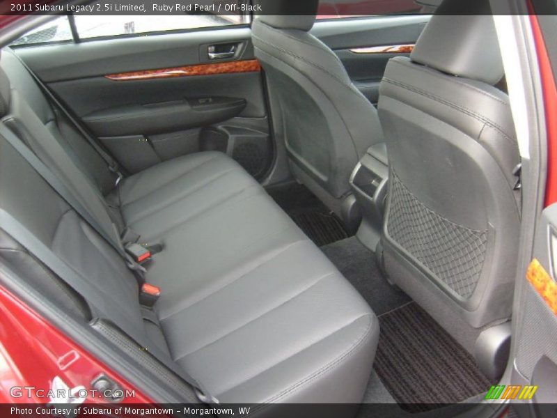  2011 Legacy 2.5i Limited Off-Black Interior