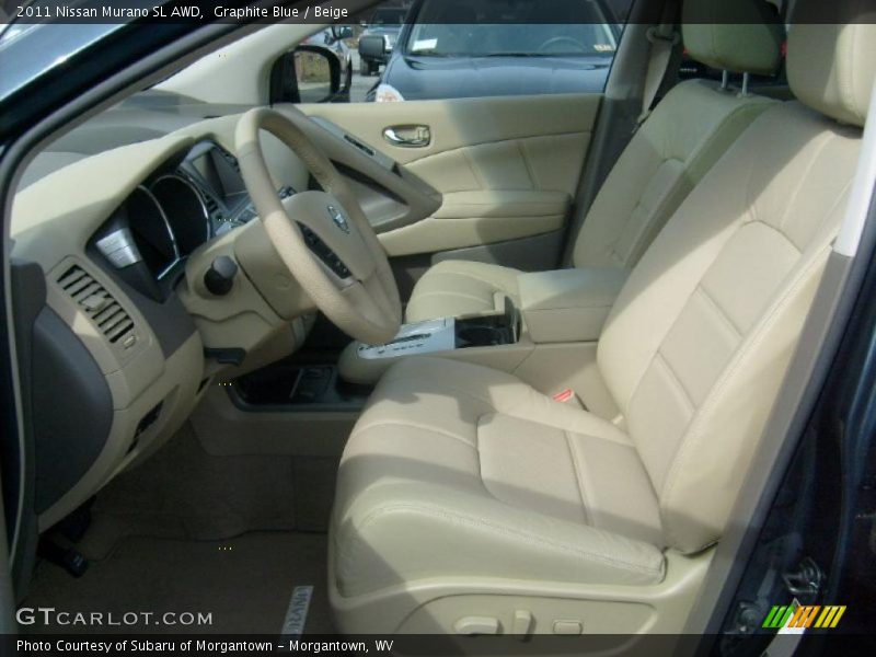  2011 Murano SL AWD Beige Interior