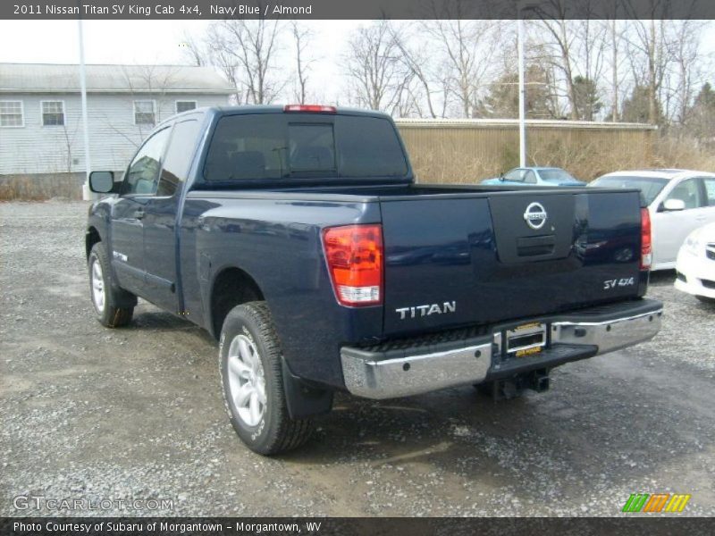  2011 Titan SV King Cab 4x4 Navy Blue