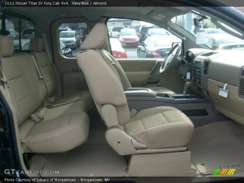  2011 Titan SV King Cab 4x4 Almond Interior