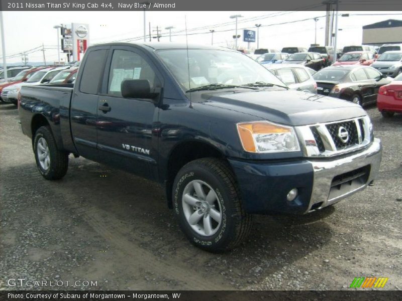 Front 3/4 View of 2011 Titan SV King Cab 4x4