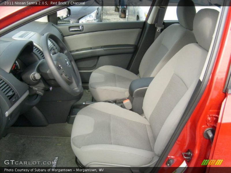 Red Brick / Charcoal 2011 Nissan Sentra 2.0 S