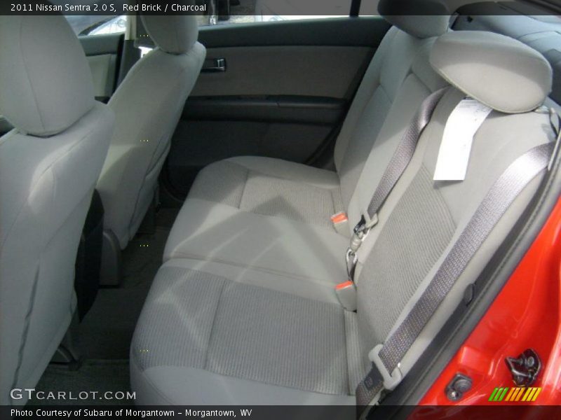 Red Brick / Charcoal 2011 Nissan Sentra 2.0 S