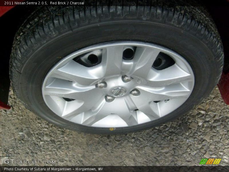 Red Brick / Charcoal 2011 Nissan Sentra 2.0 S