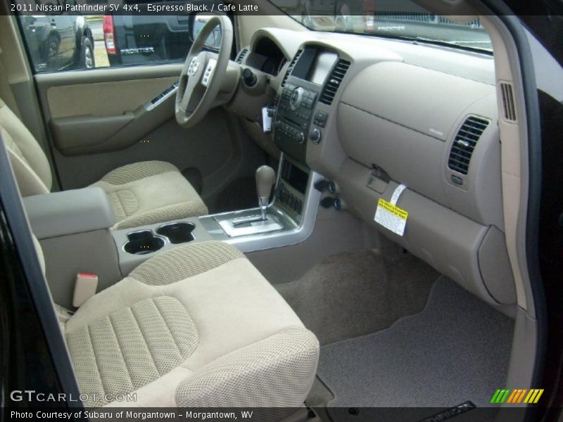  2011 Pathfinder SV 4x4 Cafe Latte Interior