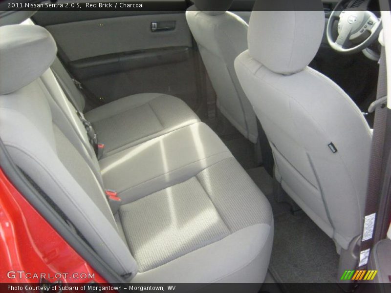 Red Brick / Charcoal 2011 Nissan Sentra 2.0 S