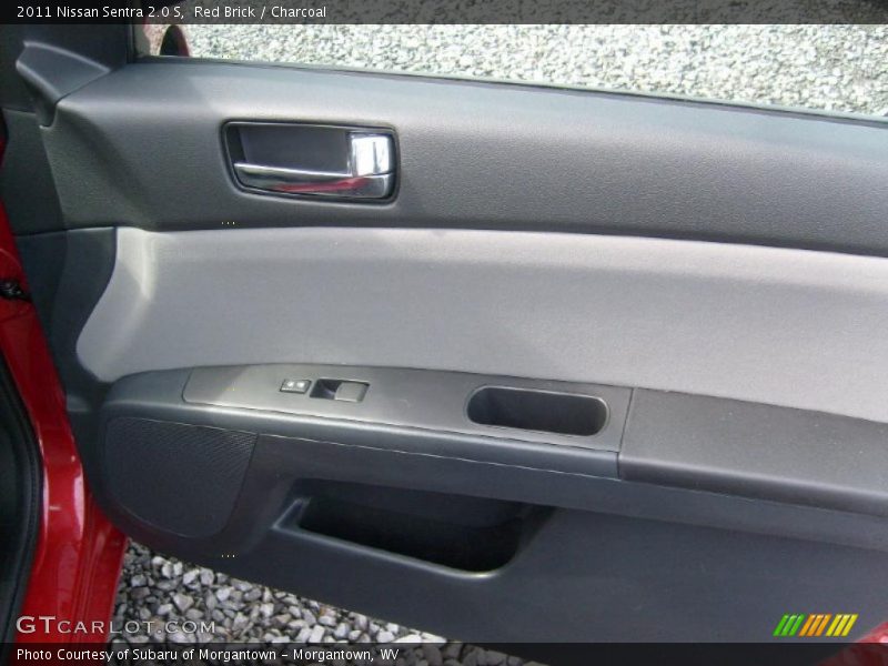 Red Brick / Charcoal 2011 Nissan Sentra 2.0 S
