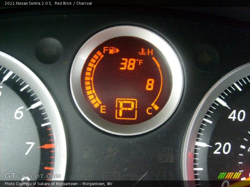 Red Brick / Charcoal 2011 Nissan Sentra 2.0 S