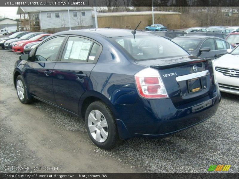 Blue Onyx / Charcoal 2011 Nissan Sentra 2.0