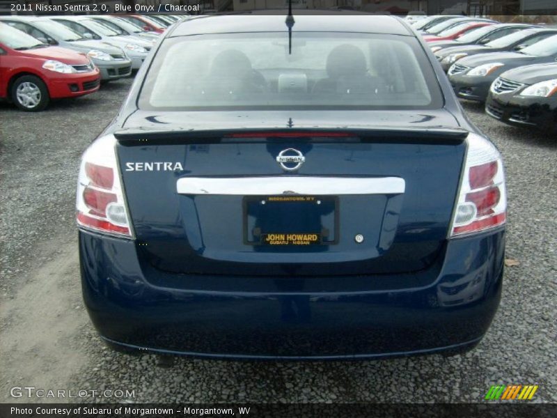Blue Onyx / Charcoal 2011 Nissan Sentra 2.0