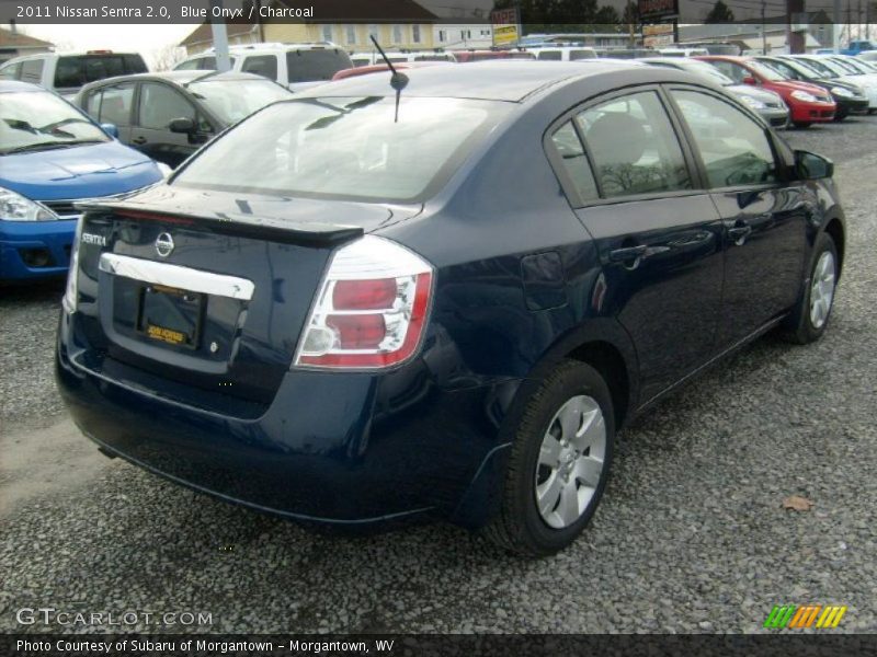 Blue Onyx / Charcoal 2011 Nissan Sentra 2.0