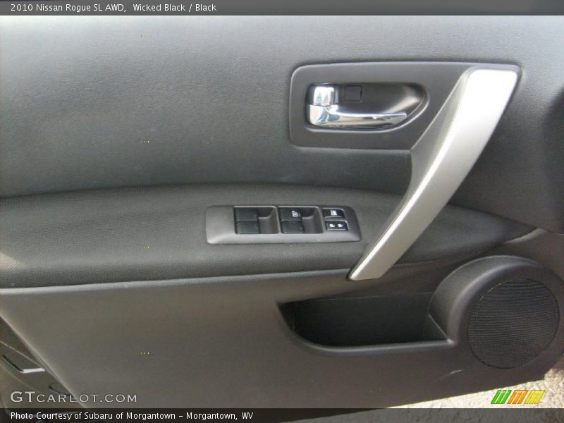 Wicked Black / Black 2010 Nissan Rogue SL AWD