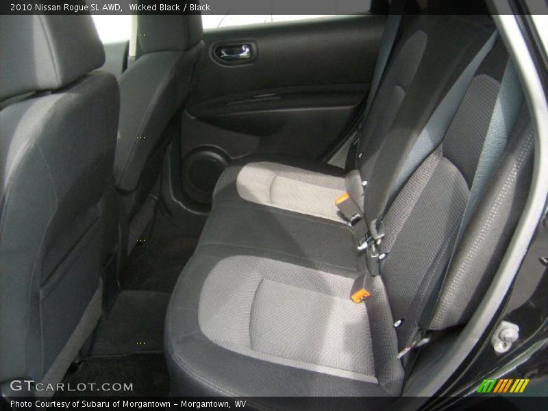 Wicked Black / Black 2010 Nissan Rogue SL AWD