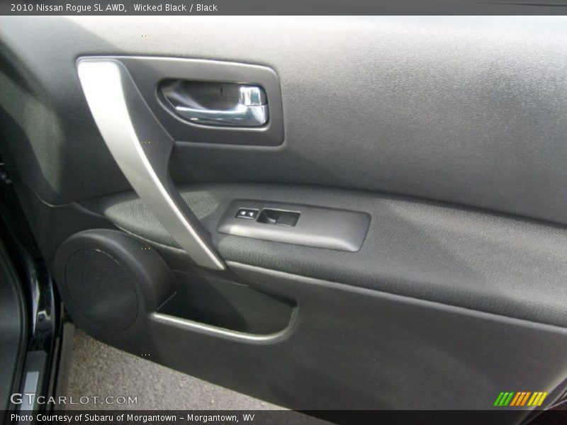 Wicked Black / Black 2010 Nissan Rogue SL AWD