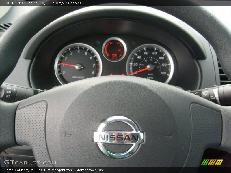 Blue Onyx / Charcoal 2011 Nissan Sentra 2.0
