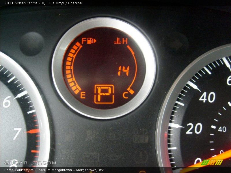 Blue Onyx / Charcoal 2011 Nissan Sentra 2.0