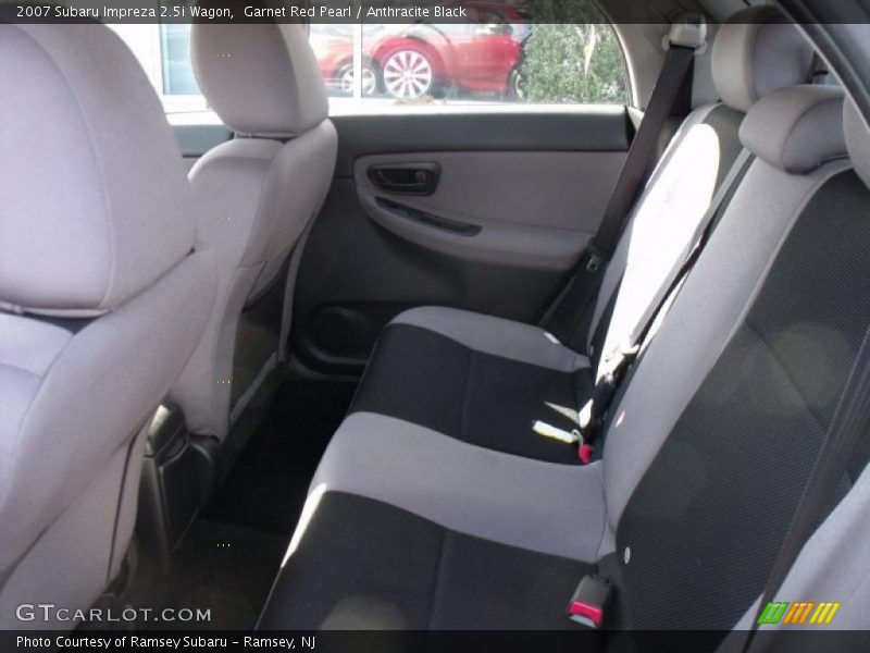 Garnet Red Pearl / Anthracite Black 2007 Subaru Impreza 2.5i Wagon