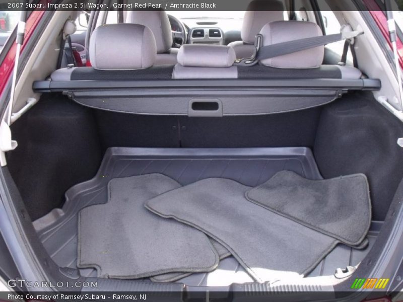 Garnet Red Pearl / Anthracite Black 2007 Subaru Impreza 2.5i Wagon