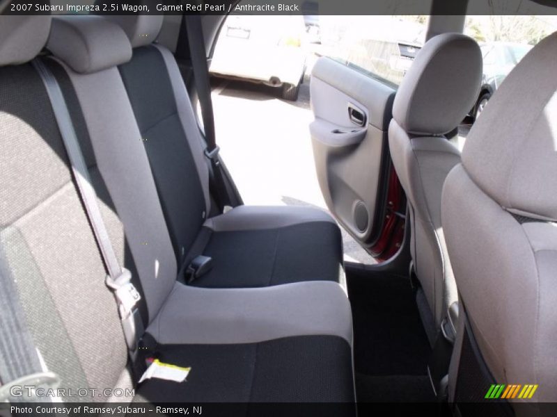 Garnet Red Pearl / Anthracite Black 2007 Subaru Impreza 2.5i Wagon