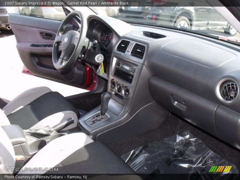Garnet Red Pearl / Anthracite Black 2007 Subaru Impreza 2.5i Wagon