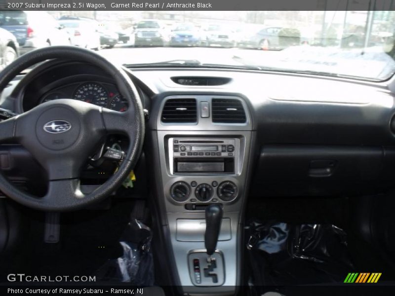 Garnet Red Pearl / Anthracite Black 2007 Subaru Impreza 2.5i Wagon