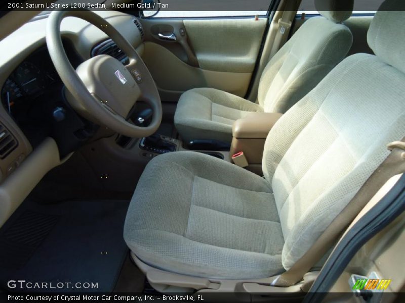 Medium Gold / Tan 2001 Saturn L Series L200 Sedan