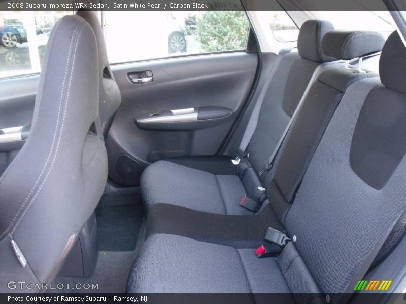  2008 Impreza WRX Sedan Carbon Black Interior