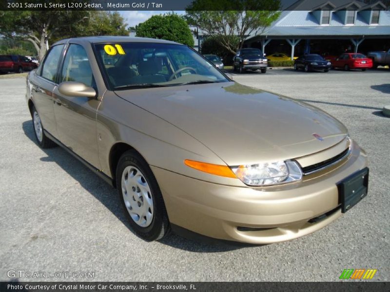  2001 L Series L200 Sedan Medium Gold