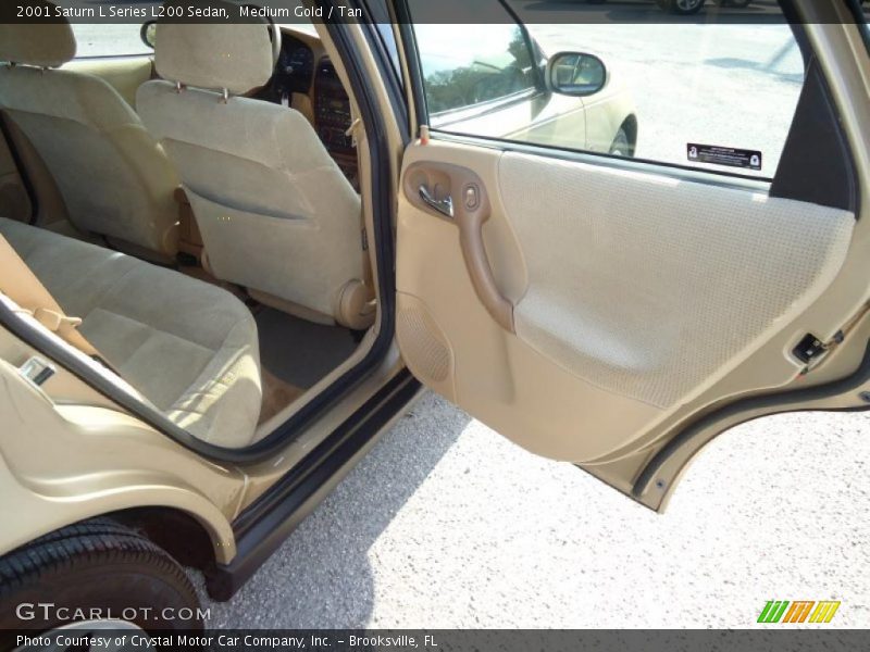 Medium Gold / Tan 2001 Saturn L Series L200 Sedan
