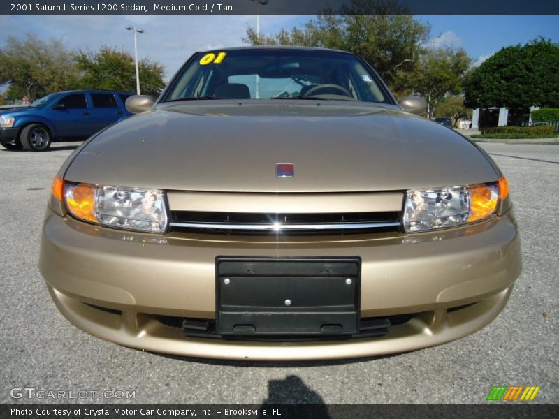 Medium Gold / Tan 2001 Saturn L Series L200 Sedan