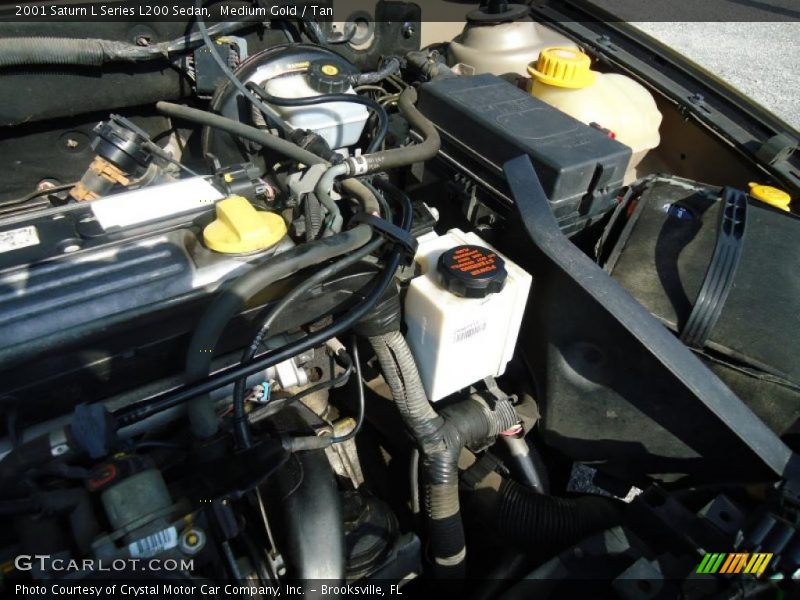 Medium Gold / Tan 2001 Saturn L Series L200 Sedan