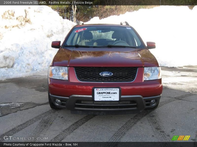 Redfire Metallic / Pebble Beige 2006 Ford Freestyle SEL AWD