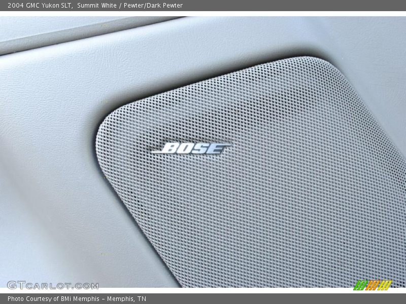 Summit White / Pewter/Dark Pewter 2004 GMC Yukon SLT