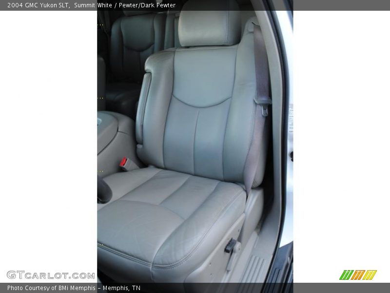 Summit White / Pewter/Dark Pewter 2004 GMC Yukon SLT