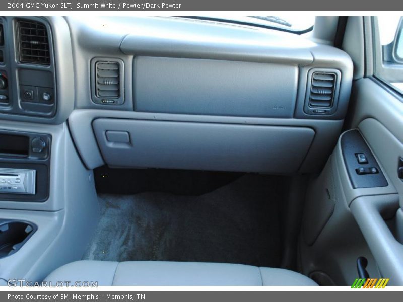 Summit White / Pewter/Dark Pewter 2004 GMC Yukon SLT