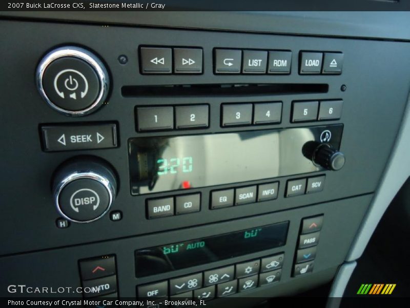 Controls of 2007 LaCrosse CXS