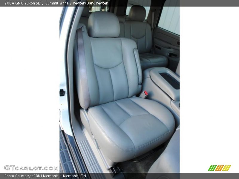 Summit White / Pewter/Dark Pewter 2004 GMC Yukon SLT