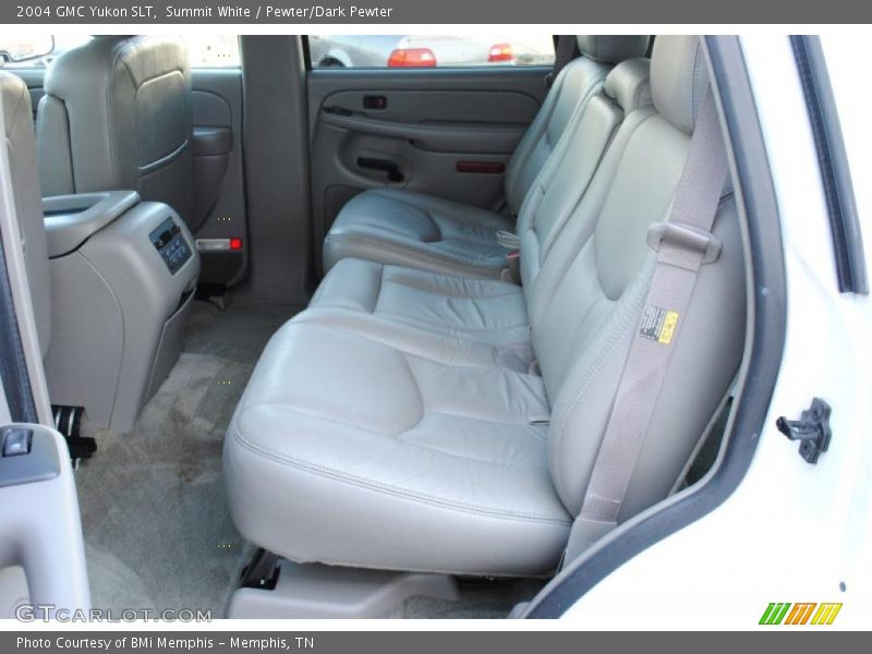 Summit White / Pewter/Dark Pewter 2004 GMC Yukon SLT