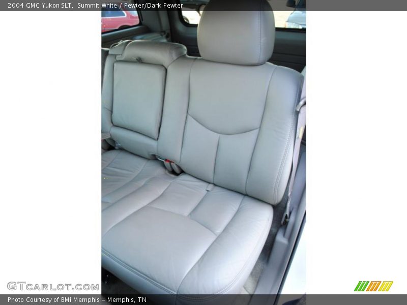 Summit White / Pewter/Dark Pewter 2004 GMC Yukon SLT